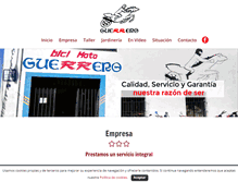 Tablet Screenshot of bicimotoguerrero.com
